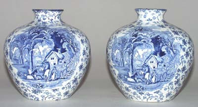 Vases Pair c1920s